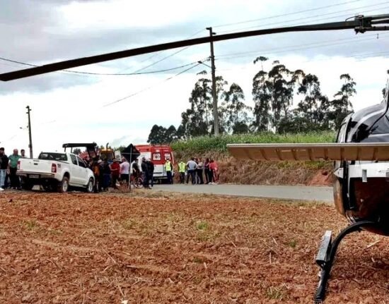 Adolescente Cai De Trator E Sofre Traumatismo Craniano Em Sc