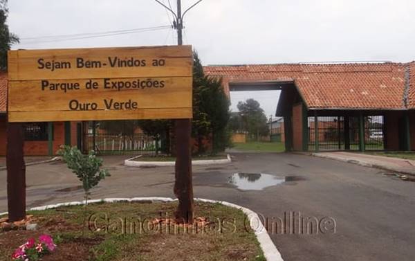 Parque de exposições de realização da Fesmate em Canoinhas
