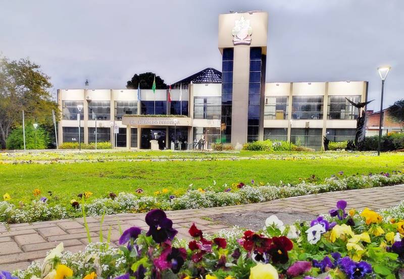 Prefeitura municipal de Canoinhas foto de Marivalda Voigt