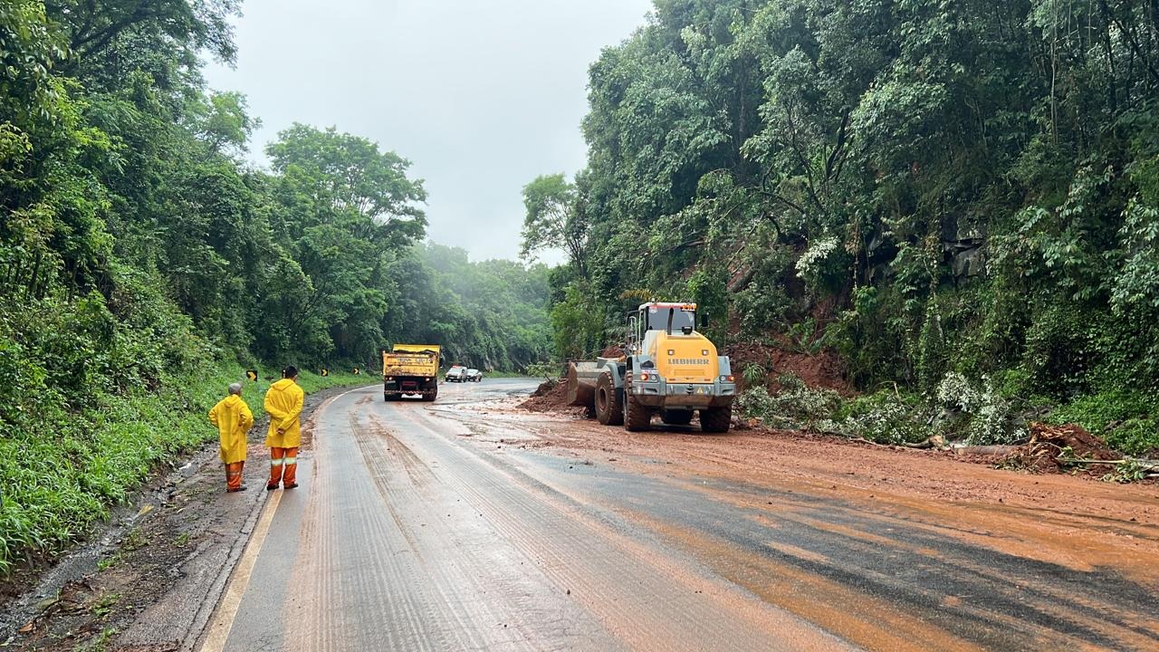 DNIT alerta para interdição total na BR-280/SC, na Serra de Corupá - Portal  São Bento Notícias